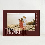 "depth" - Thanksgiving Cards in Pecan by Pixel and Hank - Front
