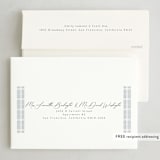 "Minimal Edge" - Thanksgiving Cards in Cloud by Nicole Walsh - FREE Recipient Addressing