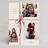"Holiday gifts" - Thanksgiving Cards in Burgundy by Susan Zinader - Front