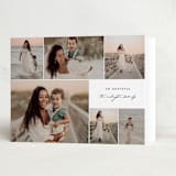 "Serene Surround" - Thanksgiving Cards in Snow by Kelly Schmidt - Folded Card