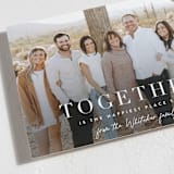 "together merry" - Thanksgiving Cards in Simply White by Sara Hicks Malone - Detail