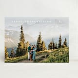 "Off the Grid" - Thanksgiving Cards in Snowcap by Carolyn MacLaren - Front