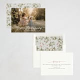 "Faubourg" - Thanksgiving Cards in Snow by Leia Matt - Assembled