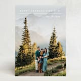 "Off the Grid" - Thanksgiving Cards in Snowcap by Carolyn MacLaren - Front