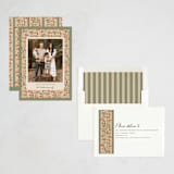 "Acorn Forest" - Thanksgiving Cards in Moss by Jackie Crawford - Assembled