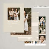 "Statement" - Thanksgiving Cards in Cream by Ellen Schlegelmilch - Back of Card Options