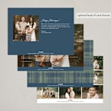 "The Giving Season" - Thanksgiving Cards in Alabaster by Cindy Reynolds - Back of Card Options