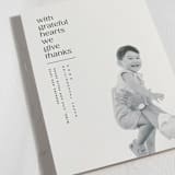 "Horizons" - Thanksgiving Cards in Cracked Pepper by Owl and Toad - Detail