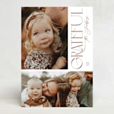 "Grateful Gallery" - Thanksgiving Cards in Acorn by Brittany Braithwaite - Front