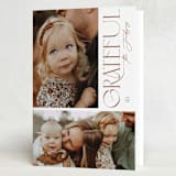 "Grateful Gallery" - Thanksgiving Cards in Acorn by Brittany Braithwaite - Folded Card