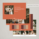 "colors of autumn" - Thanksgiving Cards in Harvest by Eric Clegg - Back of Card Options