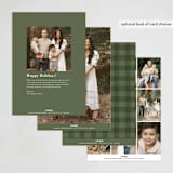 "Scenic" - Thanksgiving Cards in Green Bean by Owl and Toad - Back of Card Options
