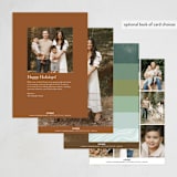 "Palette" - Thanksgiving Cards in Autumnal by Pixel and Hank - Back of Card Options