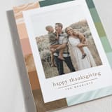 "Palette" - Thanksgiving Cards in Autumnal by Pixel and Hank - Detail