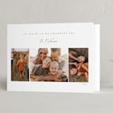 "Minimale" - Thanksgiving Cards in Honey by Jessica Williams - Folded Card