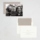 "Simple Thanks" - Thanksgiving Cards in Cotton by Heather Cairl - Assembled