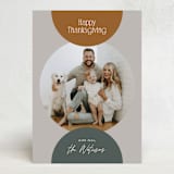"Circles" - Thanksgiving Cards in Acorn by Owl and Toad - Front
