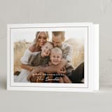 "Simple Lines" - Thanksgiving Cards in Toffee by Rebecca Durflinger - Folded Card