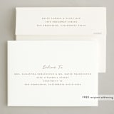 "Simple Lines" - Thanksgiving Cards in Toffee by Rebecca Durflinger - FREE Recipient Addressing