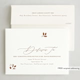 "give thanks script" - Thanksgiving Cards in Nutmeg by Kate Ross - FREE Recipient Addressing