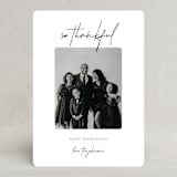 "Thankful ink" - Thanksgiving Cards in Noir by Brynne Foster - Front