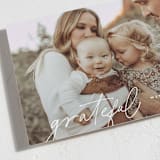 "Thanksgiving Gratitude" - Thanksgiving Cards in Pearl by Sara Hicks Malone - Detail