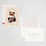 "Grateful Thankful Blessed" - Thanksgiving Cards in Acorn by Erin German - Assembled