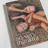 "so very thankful." - Thanksgiving Cards in Cotton by Ellen Schlegelmilch - Detail