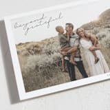 "Beyond Grateful" - Thanksgiving Cards in Sand by Maja Cunningham - Detail