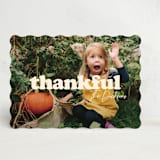 "BIG thanks" - Thanksgiving Cards in Whipped Cream by Inkblot Design - Front