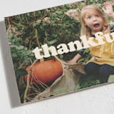 "BIG thanks" - Thanksgiving Cards in Whipped Cream by Inkblot Design - Detail