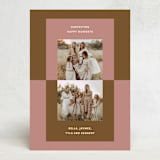 "Fall Blocks" - Thanksgiving Cards in Cozy by Inkblot Design - Front