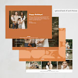 "Pumpkin Spice" - Thanksgiving Cards in Pumpkin by Inkblot Design - Back of Card Options