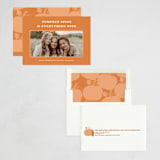 "Pumpkin Spice" - Thanksgiving Cards in Pumpkin by Inkblot Design - Assembled