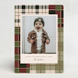 "Madras" - Thanksgiving Cards in Balsam Fir by Megan Cash - Front