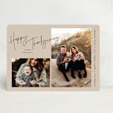 "signature frames" - Thanksgiving Cards in Sand by JoAnn Jinks - Front