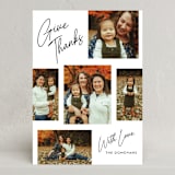 "Simply Scripted" - Thanksgiving Cards in Coal by Stacey Meacham - Front