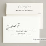 "Simply Scripted" - Thanksgiving Cards in Coal by Stacey Meacham - FREE Recipient Addressing