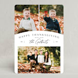 "Modern Trio" - Thanksgiving Cards in Checkers by Michelle Taylor - Front