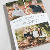 "Modern Trio" - Thanksgiving Cards in Checkers by Michelle Taylor - Detail