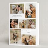 "Yearly Seven" - Thanksgiving Cards in Winter by Emily Betts - Folded Card