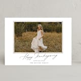 "Café au Lait" - Thanksgiving Cards in Cafe by Nicoletta Savod - Front