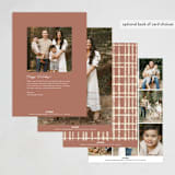 "Firma" - Thanksgiving Cards in Snow by Tamara Hilje - Back of Card Options