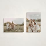 "Firma" - Thanksgiving Cards in Snow by Tamara Hilje - Photo Orientation Options