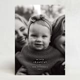 "Simple Thanks" - Thanksgiving Cards in Cotton by Heather Cairl - Front