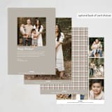 "Simple Thanks" - Thanksgiving Cards in Cotton by Heather Cairl - Back of Card Options