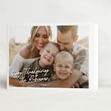 "Autograph" - Thanksgiving Cards in Pecan Pie by Tamara Hilje - Folded Card