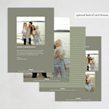 "Thanksgiving Gratitude" - Thanksgiving Cards in Pearl by Sara Hicks Malone - Back of Card Options