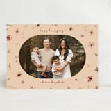 "Wildflower" - Thanksgiving Cards in Chai by Jenna Holcomb - Front