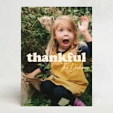 "BIG thanks" - Thanksgiving Cards in Whipped Cream by Inkblot Design - Front